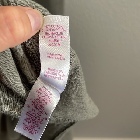 Velvet BY Graham & Spencer Edith Cotton Slub Sleeveless Maxi Dress Size M - Picture 9 of 9